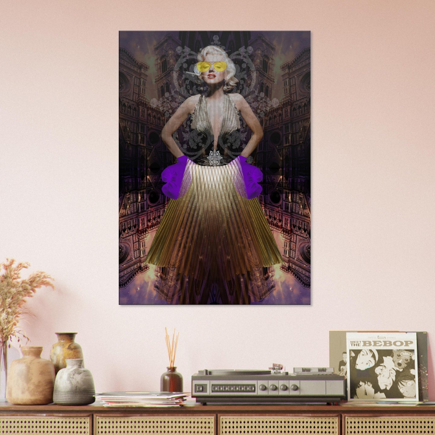 Fear and Loathing in New York Marilyn Canvas
